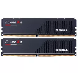 Оперативна пам'ять DDR5 64 Gb (5200 MHz) (Kit 32 Gb x 2) G.SKILL Flare X5 AMD EXPO Black (F5-5600J3636D32GX2-FX5)