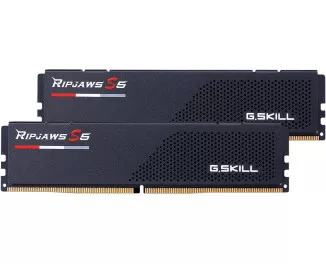 Оперативна пам'ять DDR5 64 Gb (5200 MHz) (Kit 32 Gb x 2) G.SKILL Ripjaws S5 Black (F5-5200J3636D32GX2-RS5K)