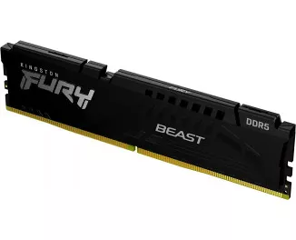 Оперативная память DDR5 64 Gb (5600 MHz) (Kit 32 Gb x 2) Kingston Fury Beast Black (KF556C40BBK2-64)