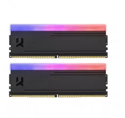 Оперативная память DDR5 64 Gb (6000 MHz) (Kit 32 Gb x 2) GOODRAM IRDM RGB Black (IRG-60D5L30/64GDC)
