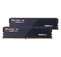 Оперативна пам'ять DDR5 64 Gb (6000 MHz) (Kit 32 Gb x 2) G.SKILL Ripjaws S5 Black (F5-6000J3238G32GX2-RS5K)