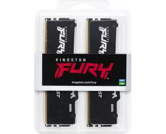 Оперативная память DDR5 64 Gb (6000 MHz) (Kit 32 Gb x 2) Kingston Fury Beast RGB EXPO (KF560C36BBEAK2-64)