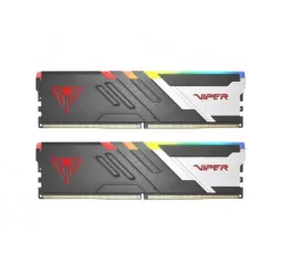 Оперативная память DDR5 64 Gb (6000 MHz) (Kit 32 Gb x 2) Patriot Viper Venom RGB (PVVR564G600C36K)