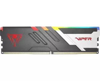 Оперативная память DDR5 64 Gb (6000 MHz) (Kit 32 Gb x 2) Patriot Viper Venom RGB (PVVR564G600C36K)