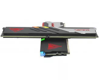 Оперативная память DDR5 64 Gb (6000 MHz) (Kit 32 Gb x 2) Patriot Viper Venom RGB (PVVR564G600C36K)