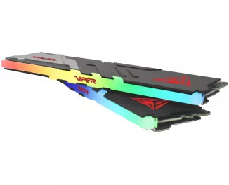 Оперативная память DDR5 64 Gb (6000 MHz) (Kit 32 Gb x 2) Patriot Viper Venom RGB (PVVR564G600C36K)