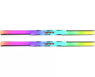 Оперативная память DDR5 64 Gb (6000 MHz) (Kit 32 Gb x 2) Patriot Viper Venom RGB (PVVR564G600C36K)
