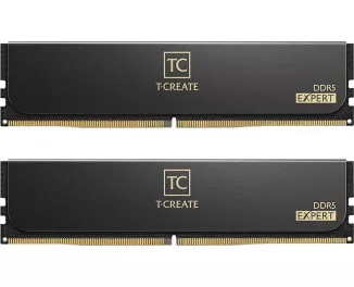 Оперативная память DDR5 64 Gb (6000 MHz) (Kit 32 Gb x 2) Team T-Create Expert 10L Black (CTCED564G6000HC34BDC01)