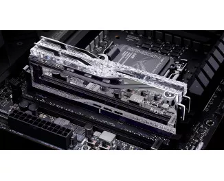Оперативная память DDR5 64 Gb (6400 MHz) (Kit 32 Gb x 2) G.SKILL Trident Z5 Royal Silver (F5-6400J3239G32GX2-TR5S)
