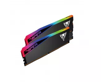 Оперативная память DDR5 64 Gb (6400 MHz) (Kit 32 Gb x 2) Patriot Viper Elite 5 Ultra RGB (VEUR564G6432K)