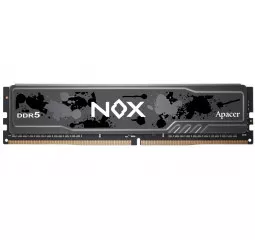 Оперативна пам'ять DDR5 8 Gb (5200 MHz) Apacer NOX (AH5U08G52C52RMBAA-1)