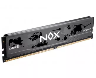 Оперативна пам'ять DDR5 8 Gb (5200 MHz) Apacer NOX (AH5U08G52C52RMBAA-1)