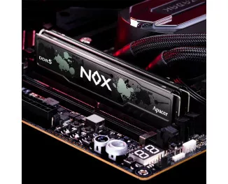 Оперативна пам'ять DDR5 8 Gb (5200 MHz) Apacer NOX (AH5U08G52C52RMBAA-1)