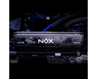 Оперативна пам'ять DDR5 8 Gb (5200 MHz) Apacer NOX (AH5U08G52C52RMBAA-1)