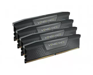 Оперативна пам'ять DDR5 96 Gb (5600 MHz) (Kit 24 Gb x 4) Corsair Vengeance Black (CMK96GX5M4B5600C40)