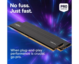 Оперативная память DDR5 96 Gb (5600 MHz) (Kit 48 Gb x 2) Crucial Pro (CP2K48G56C46U5)