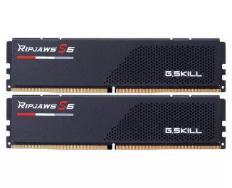 Оперативная память DDR5 96 Gb (5600 MHz) (Kit 48 Gb x 2) G.SKILL Ripjaws S5 Black (F5-5600J4040D48GX2-RS5K)