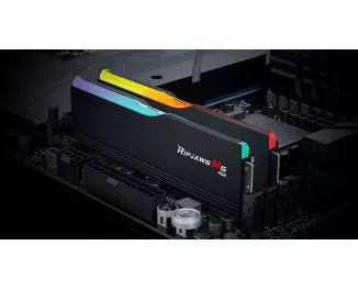 Оперативная память DDR5 96 Gb (6400 MHz) (Kit 48 Gb x 2) G.SKILL Ripjaws M5 RGB Black (F5-6400J3239F48GX2-RM5RK)