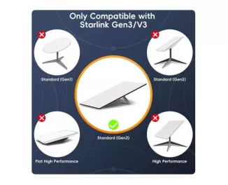 Оптоволоконний кабель Starlink Rectangular Satellite V2 150Ft Global Version