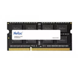 Память для ноутбука SO-DIMM DDR3L 8 Gb (1600 MHz) Netac (NTBSD3N16SP-08)