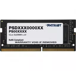 Пам'ять для ноутбука SO-DIMM DDR4 16 Gb (3200 MHz) Patriot (PSD416G320081S)