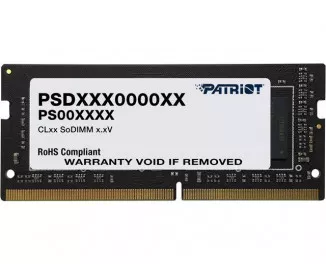 Память для ноутбука SO-DIMM DDR4 16 Gb (3200 MHz) Patriot (PSD416G320081S)