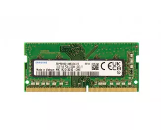 Память для ноутбука SO-DIMM DDR4 16 Gb (3200 MHz) Samsung (M471A2G43CB2-CWE)