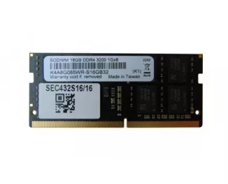 Пам'ять для ноутбука SO-DIMM DDR4 16 Gb (3200 MHz) Samsung (SEC432S16/16)