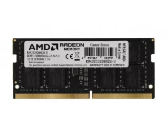 Пам'ять для ноутбука SO-DIMM DDR4 32 Gb (3200 MHz) AMD (R9432G3206S2S-U)