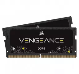 Память для ноутбука SO-DIMM DDR4 32 Gb (3200 MHz) (Kit 16 Gb x 2) Corsair Vengeance (CMSX32GX4M2A3200C22)