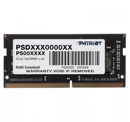 Пам'ять для ноутбука SO-DIMM DDR4 32 Gb (3200 MHz) Patriot (PSD432G32002S)