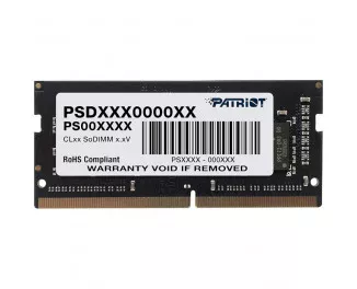 Память для ноутбука SO-DIMM DDR4 32 Gb (3200 MHz) Patriot (PSD432G32002S)
