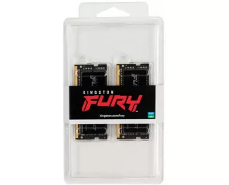 Память для ноутбука SO-DIMM DDR4 64 Gb (2666 MHz) (Kit 32 Gb x 2) Kingston Fury Impact (KF426S16IBK2/64)