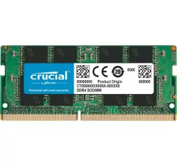 Память для ноутбука SO-DIMM DDR4 8 Gb (3200 MHz) Crucial (CT8G4SFRA32AT)