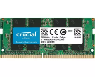 Память для ноутбука SO-DIMM DDR4 8 Gb (3200 MHz) Crucial (CT8G4SFRA32AT)