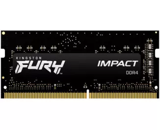 Память для ноутбука SO-DIMM DDR4 8 Gb (3200 MHz) Kingston Fury Impact (KF432S20IB/8)