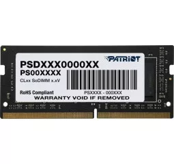 Пам'ять для ноутбука SO-DIMM DDR4 8 Gb (3200 MHz) Patriot (PSD48G320081S)