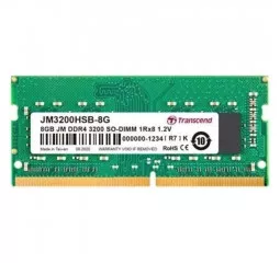 Память для ноутбука SO-DIMM DDR4 8 Gb (3200 MHz) Transcend JetRam (JM3200HSB-8G)