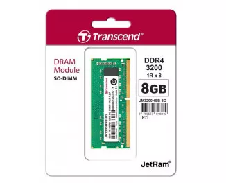 Память для ноутбука SO-DIMM DDR4 8 Gb (3200 MHz) Transcend JetRam (JM3200HSB-8G)