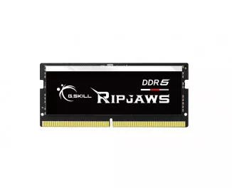 Память для ноутбука SO-DIMM DDR5 16 Gb (4800 MHz) G.SKILL Ripjaws (F5-4800S3434A16GX1-RS)