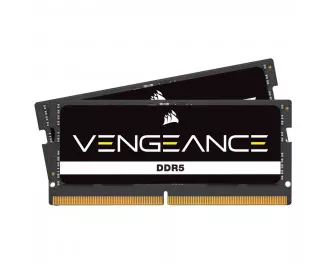Пам'ять для ноутбука SO-DIMM DDR5 16 Gb (4800 MHz) (Kit 8 Gb x 2) Corsair Vengeance (CMSX16GX5M2A4800C40)