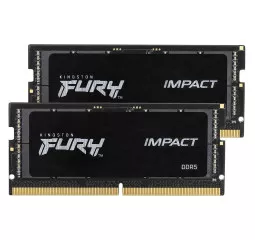 Пам'ять для ноутбука SO-DIMM DDR5 16 Gb (4800 MHz) (Kit 8 Gb x 2) Kingston Fury Impact (KF548S38IBK2-16)