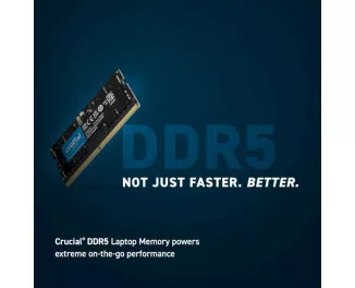 Память для ноутбука SO-DIMM DDR5 16 Gb (5600 MHz) Crucial (CT16G56C46S5)