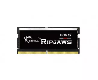 Память для ноутбука SO-DIMM DDR5 16 Gb (5600 MHz) G.SKILL Ripjaws (F5-5600S4040A16GX1-RS)