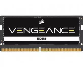 Память для ноутбука SO-DIMM DDR5 32 Gb (4800 MHz) Corsair Vengeance (CMSX32GX5M1A4800C40)