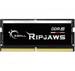 Память для ноутбука SO-DIMM DDR5 32 Gb (4800 MHz) G.SKILL Ripjaws (F5-4800S3838A32GX1-RS)