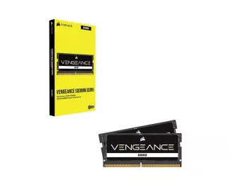 Память для ноутбука SO-DIMM DDR5 32 Gb (4800 MHz) (Kit 16 Gb x 2) Corsair Vengeance (CMSX32GX5M2A4800C40)
