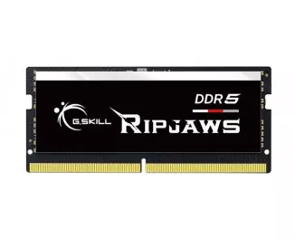 Память для ноутбука SO-DIMM DDR5 32 Gb (5600 MHz) G.SKILL Ripjaws (F5-5600S4040A32GX1-RS)