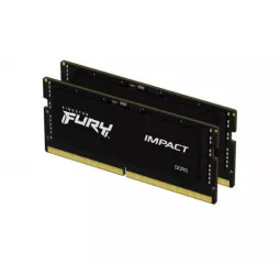 Пам'ять для ноутбука SO-DIMM DDR5 32 Gb (5600 MHz) (Kit 16 Gb x 2) Kingston Fury Impact (KF556S40IBK2-32)