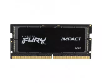 Память для ноутбука SO-DIMM DDR5 32 Gb (5600 MHz) (Kit 16 Gb x 2) Kingston Fury Impact (KF556S40IBK2-32)